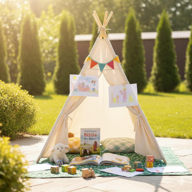 w aranżacji Ukraińsko-polska Biblia dla dzieci – dwujęzyczna książka edukacyjna (PL–UA)