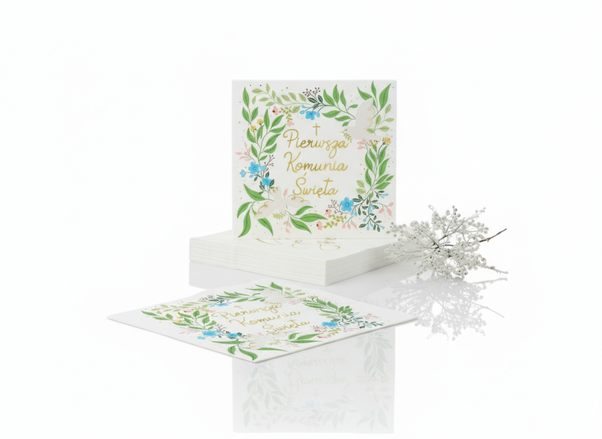 Chusteczki i serwetki – elegancja i symbol czystości