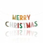 Baner „Merry Christmas” – girlanda ozdobna 3 m | Dekoracja świąteczna