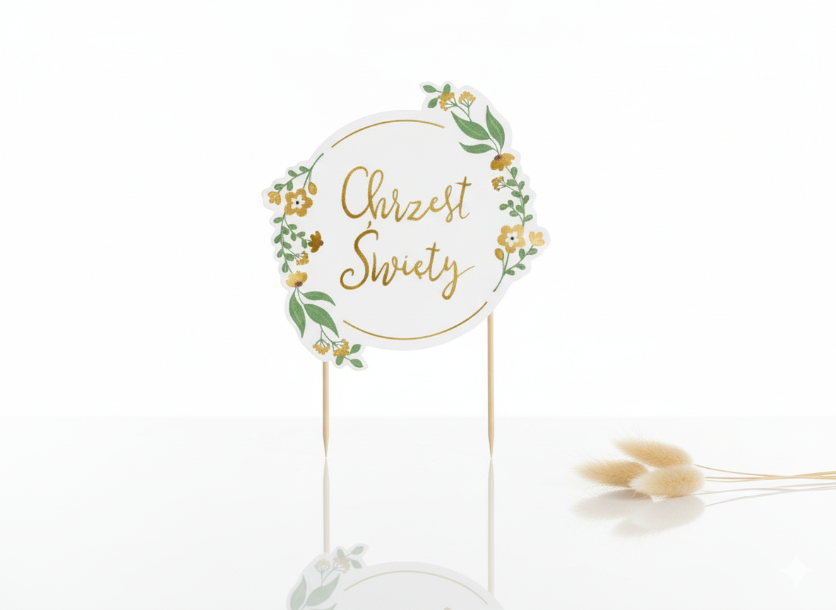 Toppery na Chrzest i Komunię Świętą