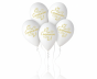 Balony komunijne „FIRST COMMUNION” – 5 szt. (lateksowe 30 cm)