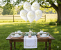 Balony komunijne „FIRST COMMUNION” – 5 szt. (lateksowe 30 cm)