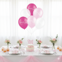 Zestaw balonów CHRZEST ŚWIĘTY – ROYAL PINK - 6 szt. (lateksowe 30 cm)