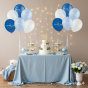 Zestaw balonów CHRZEST ŚWIĘTY – ROYAL BLUE - 6 szt. (lateksowe 30 cm)