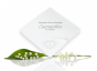 Szatka na Chrzest PURE HEART z dżetami – personalizowana chusteczka Chrztu Świętego
