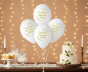 Balony komunijne „IHS WIANEK” – 5 szt. (lateksowe 30 cm)