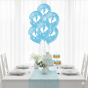 Balony „Stópki” niebieskie – zestaw 6 szt. (lateksowe 30 cm)