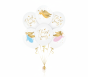 Balony na Chrzest „Anioły” – 6 szt. (biodegradowalne lateksowe 30 cm)