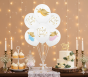 Balony na Chrzest „Anioły” – 6 szt. (biodegradowalne lateksowe 30 cm)