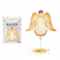 Balon foliowy „Anioł Chłopiec” – Chrzest Święty, 70 cm