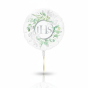 Balon foliowy „IHS Eukaliptus Srebrny” – 45 cm