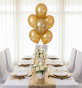 Balon „Chrzest Święty – Glossy Gold” – lateksowy 30 cm (biodegradowalny)