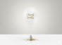 Balon „Chrzest Święty – Pure White” – lateksowy 30 cm (biodegradowalny)
