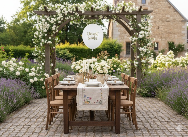 Balon „Chrzest Święty – Pure White” – lateksowy 30 cm (biodegradowalny)