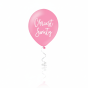 Balon „Chrzest Święty – Pastel Pink” – lateksowy 30 cm (biodegradowalny)