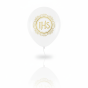 Balon komunijny „Złota Mandala” – biodegradowalny lateks 30 cm