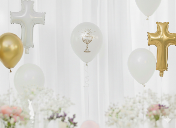 Balon „IHS Chalice Classic” – lateksowy 30 cm (biodegradowalny)