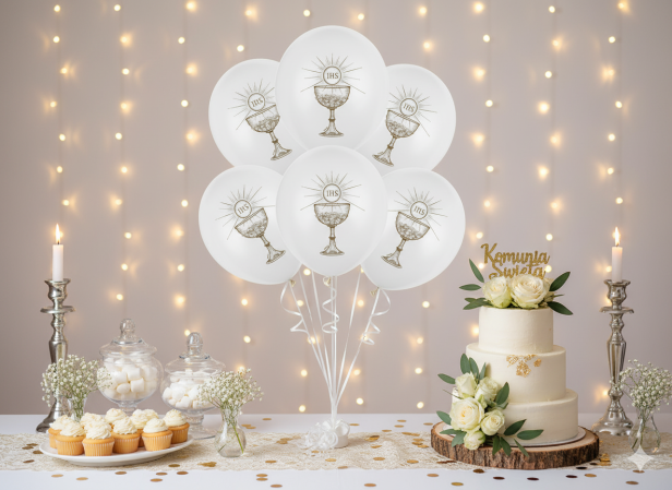 Balon „IHS Chalice Classic” – lateksowy 30 cm (biodegradowalny)