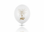 Balon „IHS Chalice & Scripture” – lateksowy 30 cm (biodegradowalny)