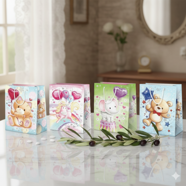 Torebka prezentowa dziecięca A4+ - 22 x 31 cm