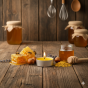 Tealight mały 3,8 cm z wosku pszczelego – naturalny podgrzewacz | Linia BEE WAX