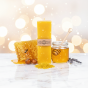 Świeca KOSTKA mała 10,5 cm z naturalnego wosku pszczelego | Linia BEE WAX