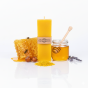 Świeca KOSTKA mała 10,5 cm z naturalnego wosku pszczelego | Linia BEE WAX