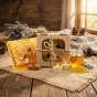 Zestaw podgrzewaczy z wosku pszczelego – tealight mały 9 szt. | Linia BEE WAX