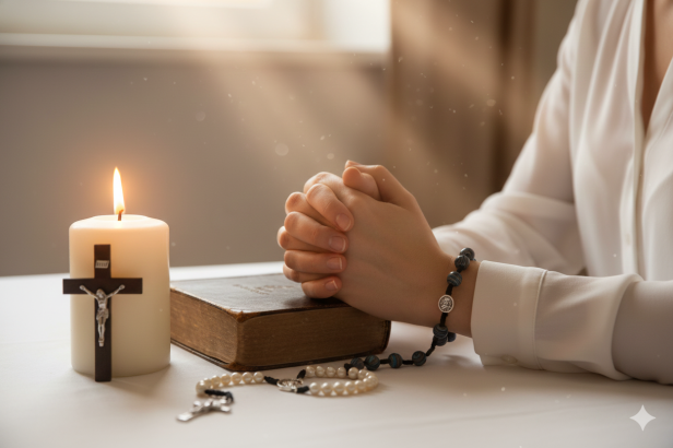 SacraStone™ AVE MARIA – Dziesiątka różańca z turkusu afrykańskiego