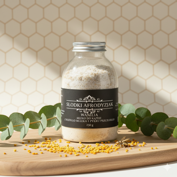 Mleko do kąpieli Słodki Afrodyzjak Wanilia | Honey Therapy 250 g