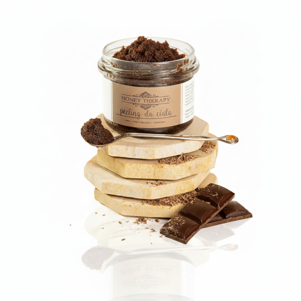 Peeling do ciała Miód Wosk Czekolada | Honey Therapy 250 g