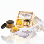 Zestaw prezentowy Naturalna Harmonia – peeling, świeca z węzy, ręcznik | Honey Therapy