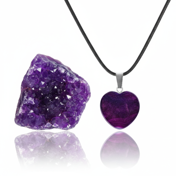 SacraStone™ TALISMAN – Agat fioletowy – zdjęcie produktowe
