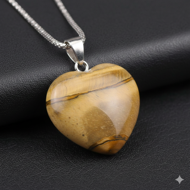 Detal jaspisu – naszyjnik TALISMAN