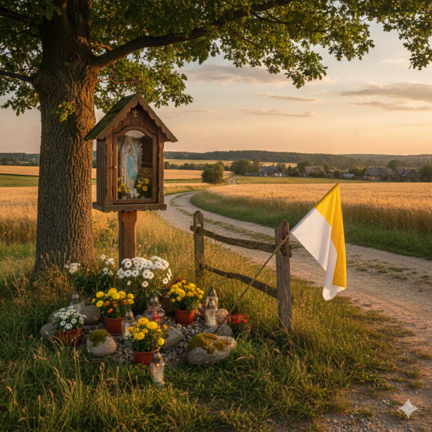 Flaga papieska – akcesoria religijne