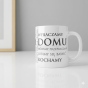 zbliżenie - Kubek ceramiczny „W Tym Domu…” – prezent dla rodziny | SacrumStyle