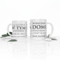 Kubek ceramiczny „W Tym Domu…” – prezent dla rodziny | SacrumStyle