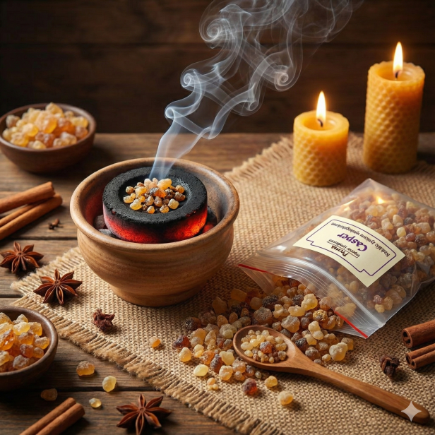 Aranżacja - Kadzidło CASPER™ – orientalny zestaw na Święto Trzech Króli, pakiet jednorazowy