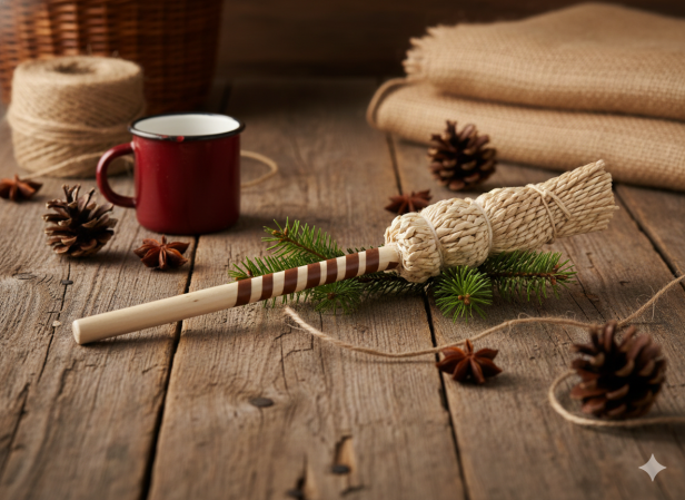 w aranżacji  Kropidło do wody święconej na kolędę - 20cm