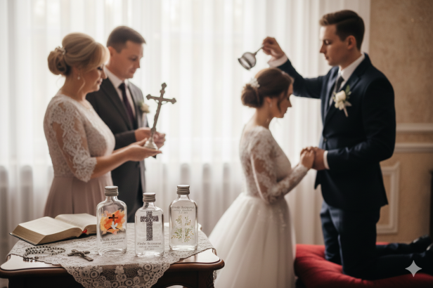 Błogosławieństwa Młodej Pary przed Sakramentem Małżeństwa