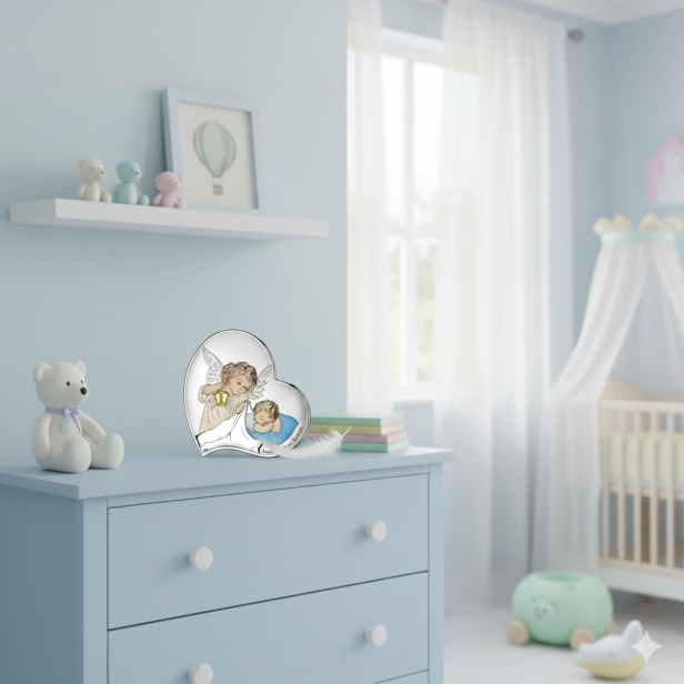 na komodzie w pokoju małego rycerza