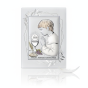 Zdjęcie produktowe obrazka srebrnego na I komunię Święta dla chłopca