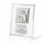 Obrazek srebrny 20x25 cm - Twój Anioł Stróż z grawerem w zestawie - zdjęcie  produktowe