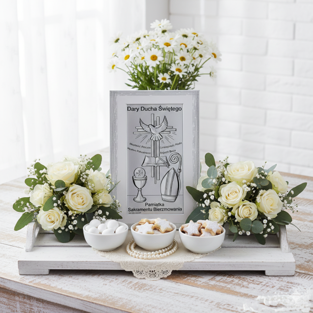 MIRO-SILVER® – symbol Ducha Świętego.