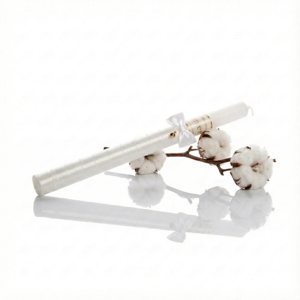 Imienna świeca SacraStone™ LIGHT z kamieniem Tygrysie Oko