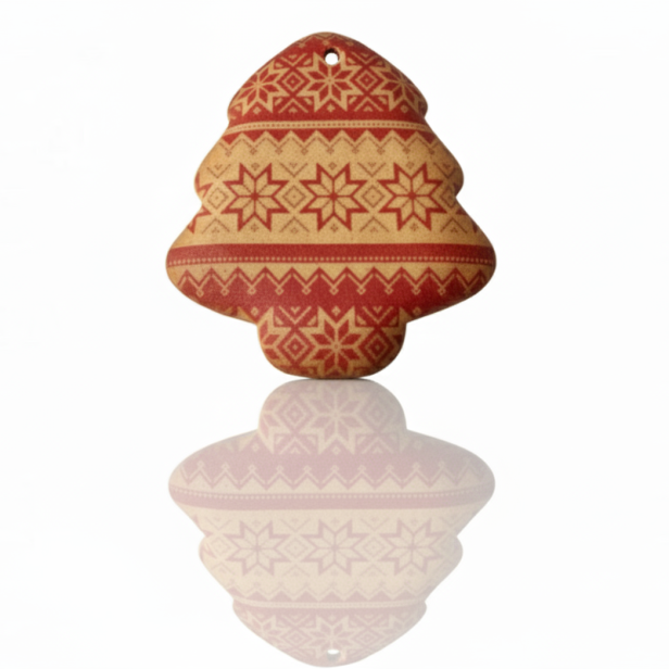 Piernik świąteczny z choinką – ręcznie dekorowany, słodki upominek