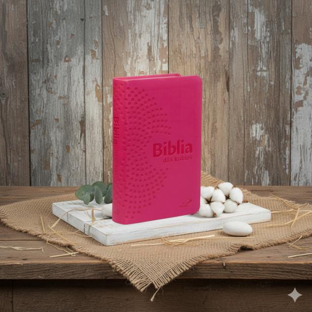 Biblia dla kobiet w aranżacji rustykalnej