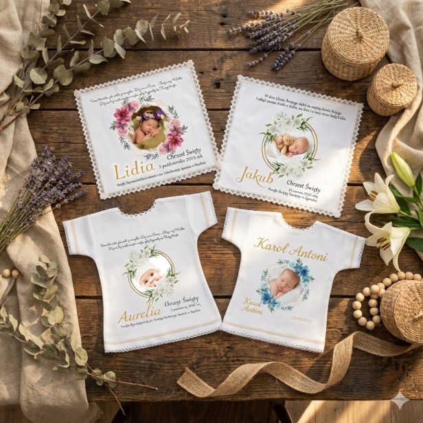 Rodzaje szatek do wyboru w zestawie