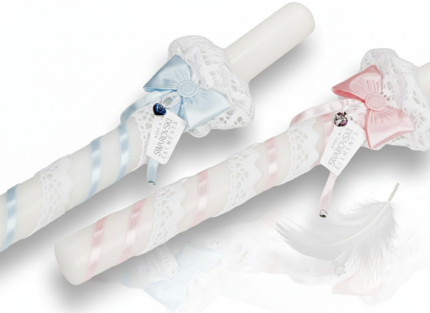 Świeca koronka SWAROVSKI KRYSZTAŁKI