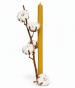 Świeca gromniczna woskowa – 45 cm | Linia BEE WAX – Naturalne Światło Wiary
